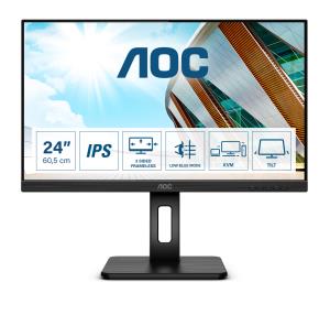 Desktop  Monitor - 24P2C - 23.8in - 1920x1080 (Full HD) - IPS 4ms USB-C KVM
