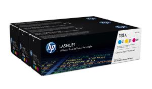 Toner Cartridge - No 131A - CMY - Tri-Pack