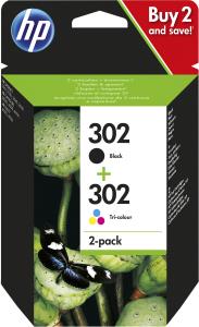 Ink Cartridge - No 302 - Black/Tri-color
