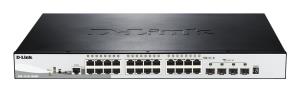 Switch Dgs-125028xmpe 28-port Gigabit Stackable 4x Sfp+ Poe