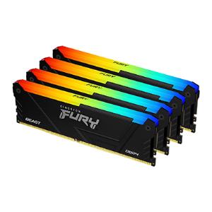 32GB Ddr4-3200mt/s Cl16 DIMM (kit Of 4) Fury Beast Rgb