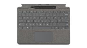 Surface Pro Signature Keyboard With Slim Pen 2 - Platinum - Azerty Belgian