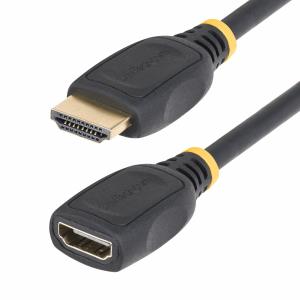 Hdmi Extension Cable M/fport Saver Cord/hdmi 2.0/4k 60hz 18in