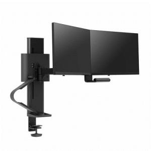 Trace Dual Monitors Panel Clamp Matte Black