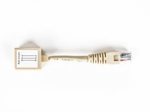 Rj45 To Rj45 Rackable Converter (adb0040)