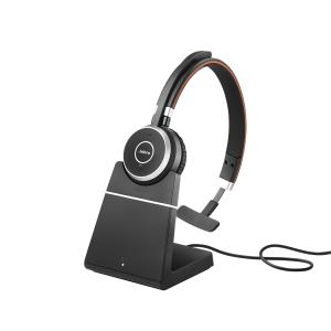 Headset Evolve 65 SE UC - Mono - USB / Bluetooth - With Stand