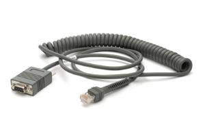 Cable Assy Universal Rs232 Style 2.7m Gray