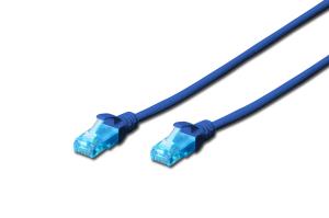 Patch cable - Cat 5e - U-UTP - Snagless - 10m - blue