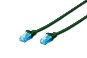 Patch cable - Cat 5e - U-UTP - Snagless - 10m - green