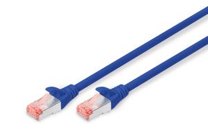 Patch cable - CAT6 - S/FTP - Snagless - Cu - 7m - blue