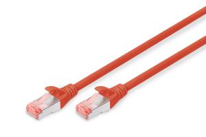 Patch cable - CAT6 - S/FTP - Snagless - Cu - 7m - red