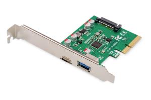 Pci-e card USB Type-C + USB-A Pci-e card up to 10GB/S