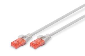 Patch cable - CAT6 - U/UTP - Snagless - Cu - 4m - Grey