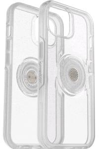 iPhone 14 Case Otter + Pop Symmetry Clear Series Stardust Pop (Clear Glitter)