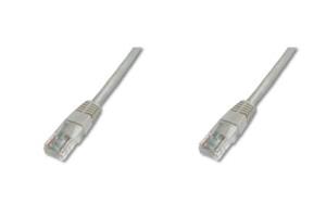 Patch cable - Cat 5e - U-UTP - Snagless - 3m - grey