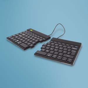 Split Break Ergonomic - Keyboard - Wireless - Black - Qwerty Uk