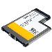 Flush Mount Expresscard Superspeed USB 3 Card Adapter 2port