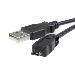 USB A To Micro USB B Cable 2m