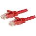 Patch Cable - CAT6 - Utp - Snagless - 1m - Red