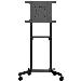 Mobile Tv Cart - For 37-70 Tvs- W/shelf Storage - Rotate/tilt