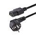 Computer Power Cord - Schucko To C13 18awg 3m