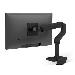 LX Desk Arm, Low-Profile Top Mount C-Clamp matte black