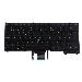 Keyboard E6520 - Black - 105 Key Non-backlit - Azerty Belgian