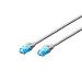 Patch cable - Cat 5e - U-UTP - Snagless - 15m - grey