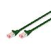 Patch cable Copper conductor - CAT6 - S/FTP - Snagless - 3m - green