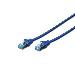 Patch cable - Cat 5e - SF/UTP - Snagless - Cu - 50cm - blue