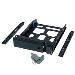 HDD Tray 3.5in With Key Lock And Two Keys, Black And Plastic, 2.5in And 3.5in Screw Packs Included