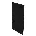 Side Panel - End Of Row  - 800mm - 38u  - Black