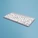 Compact Break Ergonomic - Keyboard - Wireless - White - Qwerty Uk